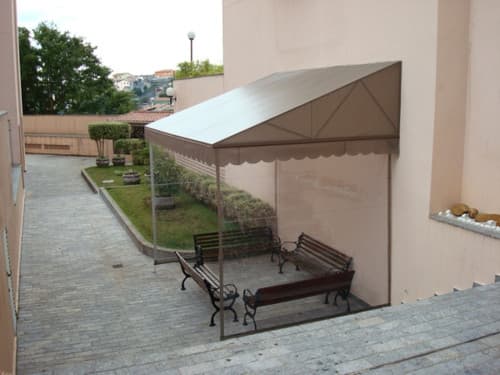 Toldo Boulevard com Colunas - Luna Toldos Anápolis